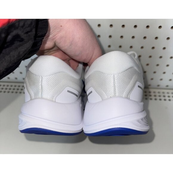 Nike Air Zoom Structure 24 Mens Athletic Running Shoes Size 11.5 White Blue - Picture 3 of 9